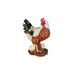 Figura gallina y pollitos