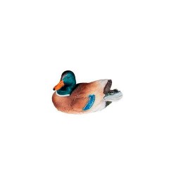 Figura pato cuello verde