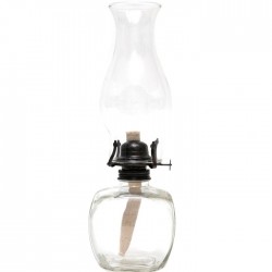 Quinqué vidrio cubo