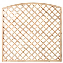 Panel celosía forma de arco