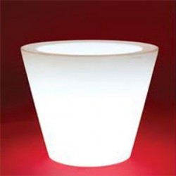 Macetero cono Led RGB...